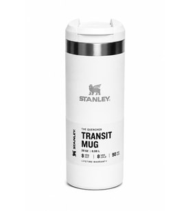 Stanley The Quencher Transit Mug 0,59 L – Kapaklı Paslanmaz Çelik Termos Bardak Beyaz