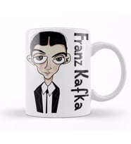 Franz Kafka Kupa Bardak Porselen