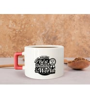 BK Gift Kişiye Özel İsimli Pembe Kulplu Çay & Kahve Fincanı-6, Arkadaşa Hediye, Sevgiliye Hediye
