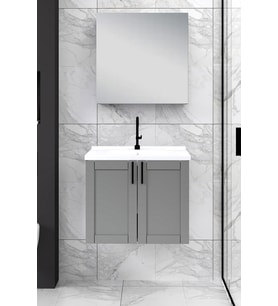 %100 Mdf 65 cm Riva Banyo Dolabı