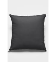 Füme Çift Taralı Gizli Fermuar Kırlent Kılıfı Premium Tay Tüyü Kumaş 43x43cm KRL001