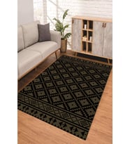 Dijital Kaymaz Taban Yıkanabilir Renkli Salon Halısı Mutfak Halısı Yolluk ND-SD-1146 (Kahverengi)