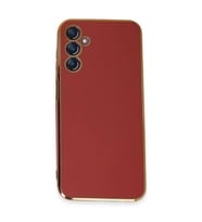 Samsung Galaxy M14 5G Kılıf Volet Silikon - Kırmızı
