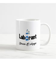 Laborant Kupa Bardak (1. Tasarım) (Beyaz)