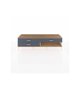 Hyperion TV Ünitesi 3 Çekmeceli  176x44x51 Aytaşı-Çam/Antrasit