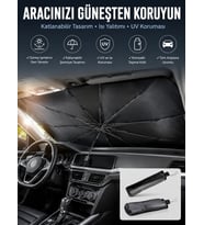 Tüm Araçlar İçin Şemsiye Güneşlik Ön Cama Uygun Özel Kaplama