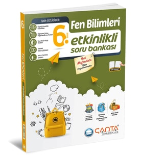 Çanta Yayınları 6.Sınıf Fen Bilimleri Etkinlikli Soru Bankası