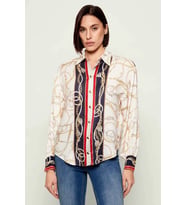 Guess Amanda Uzun Kollu Kadın Çok Renkli Gömlek 6RGH147439A-PM6Z