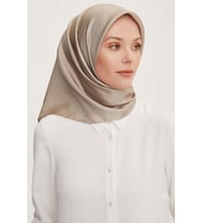 20 Armine Twill Düz Boyalı Eşarp