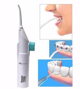 Ergonomik Tasarım Power Floss Mekanik Diş Ve Ağız Temizleme Aleti