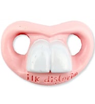 20 Adet Dişim çıktı emzik modeli pembe p1-