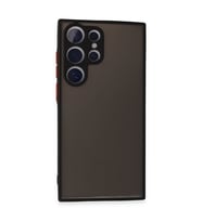 Samsung Galaxy S24 Ultra Kılıf Montreal Silikon Kapak - Siyah