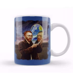 Van Gogh Kupa Bardak Porselen
