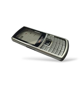 Samsung S3310 Kasa Samsung Galaxy S3310 Uyumlu Siyah Renk Orta Kasa Ön Arka Kapak Tuş Takımı