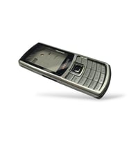 Samsung S3310 Kasa Samsung Galaxy S3310 Uyumlu Siyah Renk Orta Kasa Ön Arka Kapak Tuş Takımı