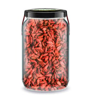 Goji Berry Bi Kavanoz 660 cc. Cam Kavanozda Katkısız Kuru Goji Berry Üzümü Pure Dried Goji Berries