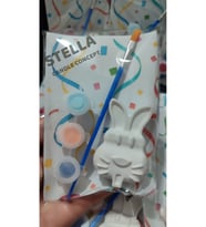 Atölye Lavi Shop TAVŞAN / boyama seti, kendin yap, DIY, doğum günü hediyesi, tatil hediyesi, 10 ADET