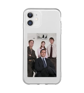 Iphone 11 Uyumlu The Office Tasarımlı Şeffaf Telefon Kılıfı