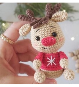 HEDİYELİK NOEL ANAHTARLIK (EL ÖRGÜSÜDÜR)