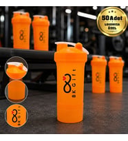 Logonuza Özel 50 Adet S101 550 ml Smart Shaker - Hazneli Sporcu Shaker