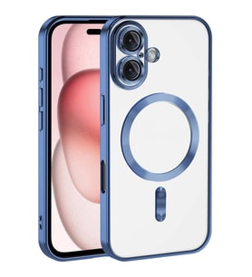 Newface Apple iPhone 17 Kross Magneticsafe Kapak - Sierra Blue