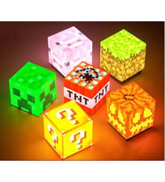 Minecraft Mini Işıklı Blok