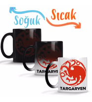 Targaryen Sihirli Kupa Bardak Porselen
