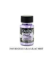 Cadence Dora Glass Metalik Cam Boyası 50 ml. 3165 BUĞULU LİLA 
