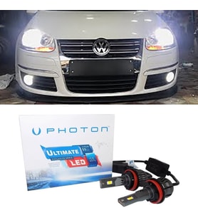 Vw Jetta Mk5 Led Xenon Sis Farı Ampulü HB4 Ultimate 9500 Lumens Yeni Seri Beyaz 2005-2010