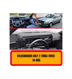 Volkswagen Golf 2 1983-1992 Ön Gögüs Panel Torpido Koruma Koruyucu Kilifi Halisi / A3d/ 3d