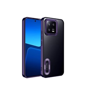 Xiaomi Mi 13 Uyumlu Kılıf Kamera Korumalı Logo Gösteren Zore Omega Kapak