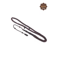 Koyu Kahve Renkli 4 mm 99'luk Kuka Namaz Tesbihi 201023766