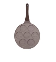 Thermoad Granit Döküm Emojili Pankek Tavası Vizon 28 Cm (VIZON-KAHVE)