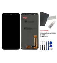 Samsung Galaxy J4 PLUS - SM-J415F Uyumlu Lcd Ekran Dokunmatik Servis Lcd + B-7000 + TAMİR SETİ