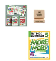 Kurmay 5. Sınıf More and More Practice Book ve Test Book + Telefon Standı