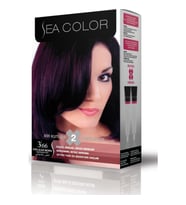 Sea Color Saç Boyası 3/66 Patlıcan Moru