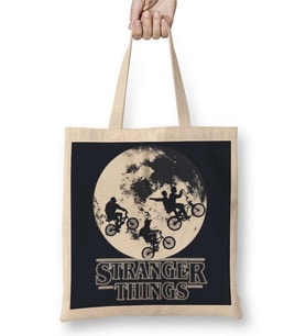 Stranger Things 01 Bez Çanta Uzun Saplı