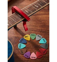 Lastvoice LCT-90RD Gitar Capo Metal Kapo Kaliteli Pena Hediye