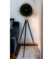 İhtişam Gold Tripod Ayaklı Saat (Standart)