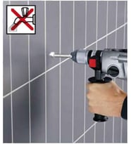 Professional Accessories Matkap Ve Kırıcı Delici Uçları, Taş Ve Beton, Gri, 4 mm, 1 Adet