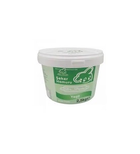 Dr Paste Şeker Hamuru  2,5 kg - Yeşil
