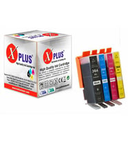 Xplus®  Premium C309N/G Kartuş Set 4 Renk Takım Muadil Yüksek Kapasite 364XL (Çok Renkli)