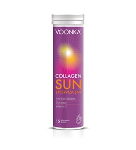 Voonka Collagen Sun 15 Effervescent Tablet
