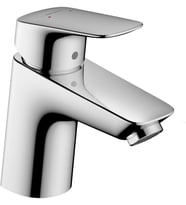 Hansgrohe Logis Modern Düşük Akışlı Su Tasarruflu 1 Kollu 1 12,7 Cm Yükseklikte Banyo Lavabo Batarya