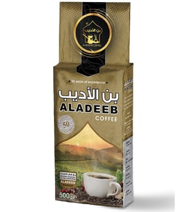 ALADEEB KAHVESİ 500G  EKSTRA KAKULELİ TÜRK KAHVESİ