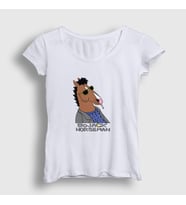 Presmono Kadın Beyaz BoJack Horseman T-Shirt 299728tt