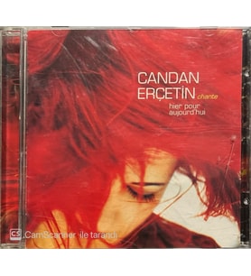 (Plak Değildir CD dir) CD Candan Erçetin Chante Hier Pour Aujourd'hui CD (Karışık)