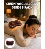 Taşınabilir Yoğurma Masaj Cihazı Boyun Bel Sırt Ayak Yeni Nesil