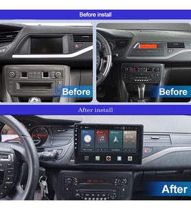C5 CARPLAY+AND.AUTO NAVİGASYON DVD USB BT KAMERA