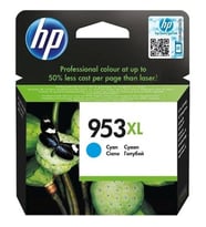 HP 953XL Cyan Mavi Yüksek Kapasite Kartuş F6U16AE